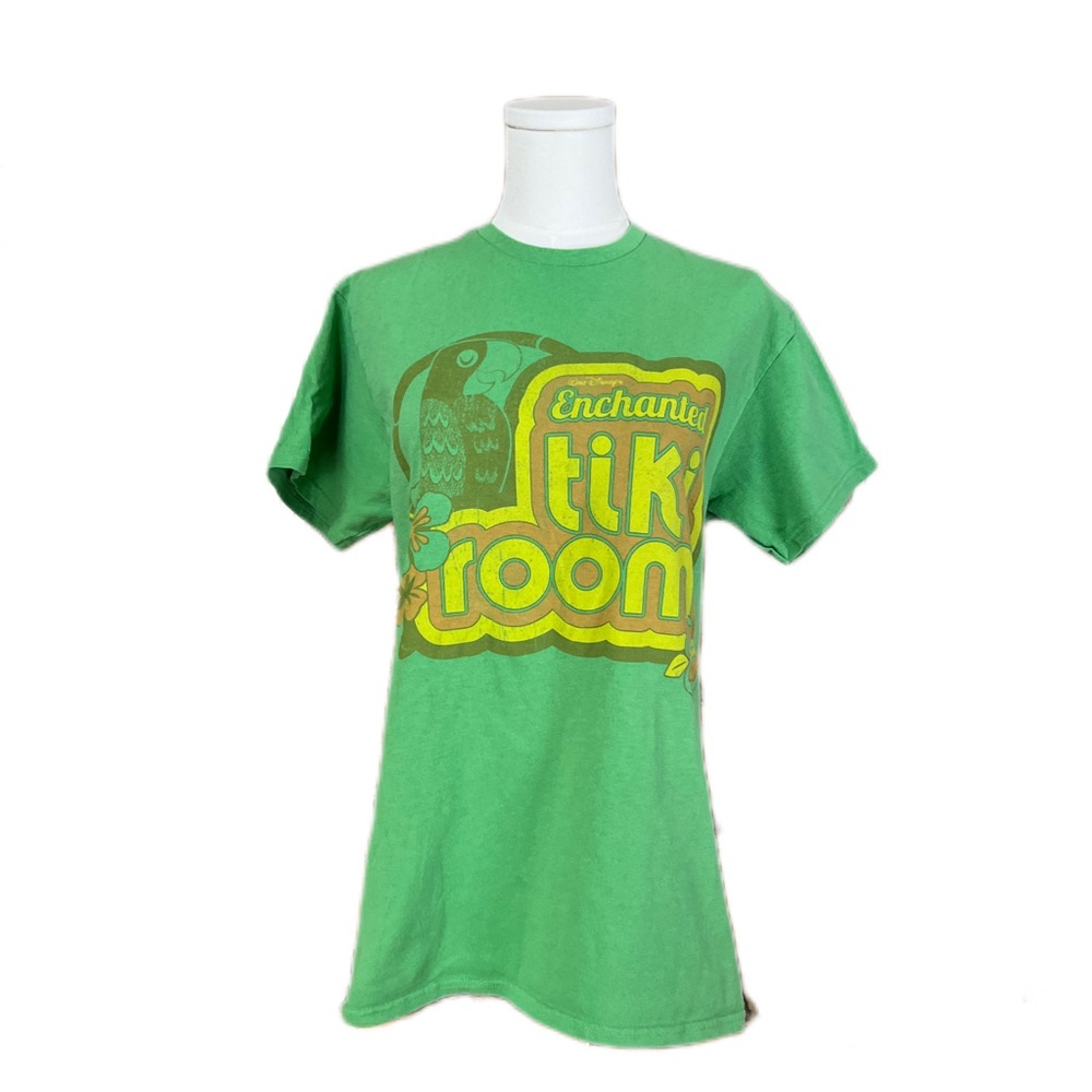 Disney Enchanted Tiki Room Green Tee